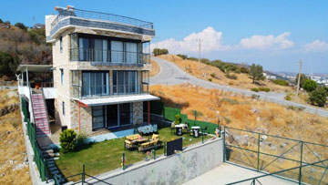 Triplex Furnished Villa with Panoramic Sea View in Candarli /  Dikili