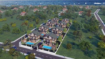 6+2 Villas with Pool in a Luxury Site in Beylikdüzü