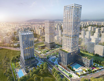 Premium Flats for Sale in Istanbul Ataşehir (1+1)